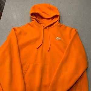 Orange Nike Hoodie Men’s Large
